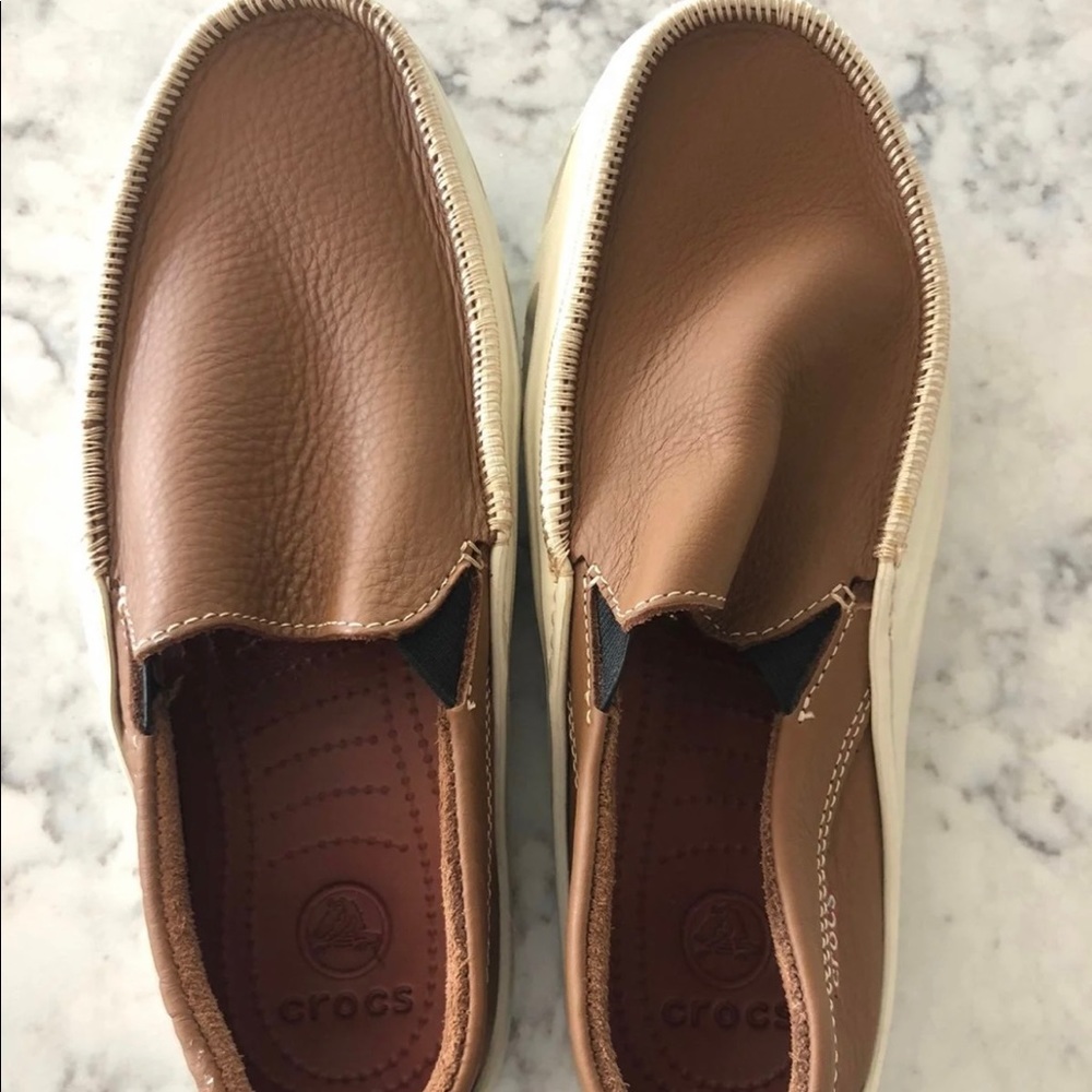 Croc slip men loafers, like new